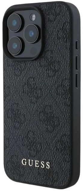 Etui na smartfon Guess 4G Classic do Apple iPhone 16 Pro Black (3666339346065) - obraz 2