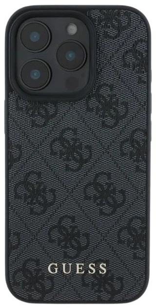 Etui na smartfon Guess 4G Classic do Apple iPhone 16 Pro Black (3666339346065) - obraz 3