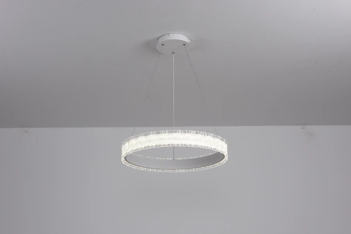 Люстра светодиодная подвесная Luminaria ERIKA 65W R485 White с пультом - изображение 9