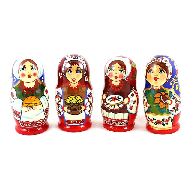 Лялька мотрійка 5-х дівчинка Українка 10.5 см Гранд Презент М-14 - Фото 2 Лялька мотрійка 5-х дівчинка Українка 10.5 см Гранд Презент М-14 - изображение 2