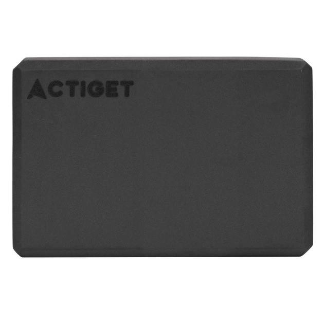 Блок Actiget EVA для йоги 23 x 15 x 7.5 см ACT0058 Black (JDT-0850192) - Фото 1 Блок Actiget EVA для йоги 23 x 15 x 7.5 см ACT0058 Black (JDT-0850192) - зображення 1