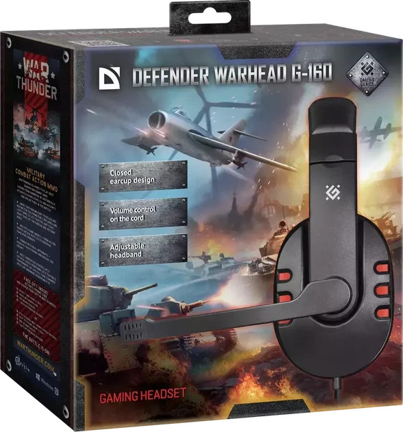 Навушники Defender Warhead G-160 Black (64113) - зображення 10