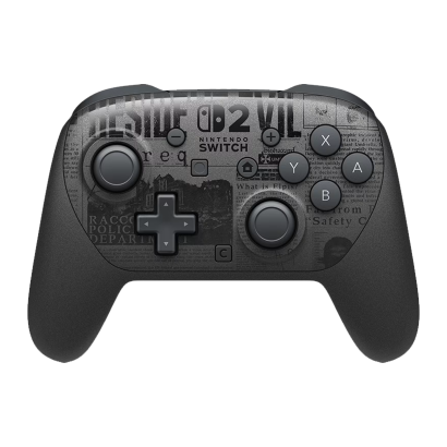 Геймпад Бездротовий Nintendo Switch 2 Pro Controller Resident Evil Requiem Limited Edition Black - Фото 1 Геймпад Бездротовий Nintendo Switch 2 Pro Controller Resident Evil Requiem Limited Edition Black - зображення 1
