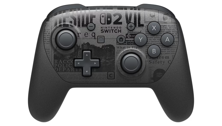 Геймпад Бездротовий Nintendo Switch 2 Pro Controller Resident Evil Requiem Limited Edition Black - Фото 2 Геймпад Бездротовий Nintendo Switch 2 Pro Controller Resident Evil Requiem Limited Edition Black - зображення 2