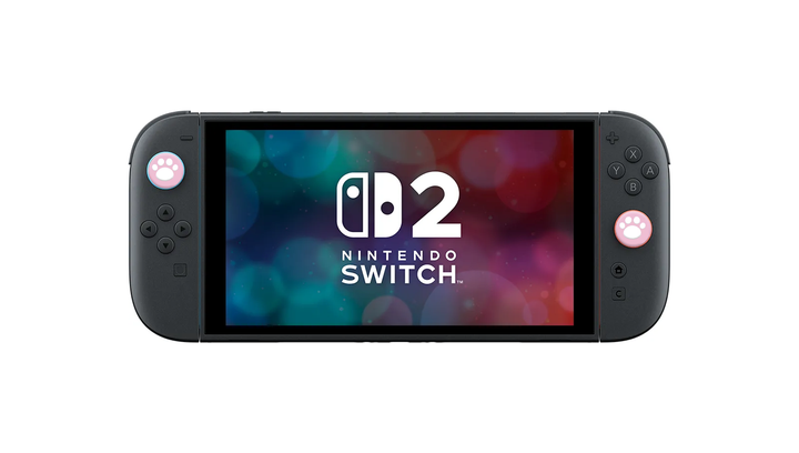 Накладки на Стіки 2шт RMC Cat Paw PlayStation 5 4 3 2 1 Xbox Series One 360 Switch 2 Pink White - зображення 4