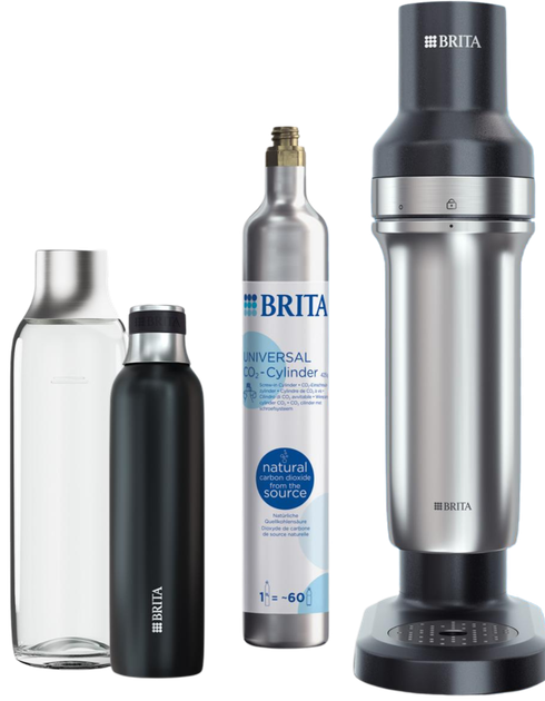 Сатуратор Brita sodaTRIO Black - Фото 1 Сатуратор Brita sodaTRIO Black - зображення 1