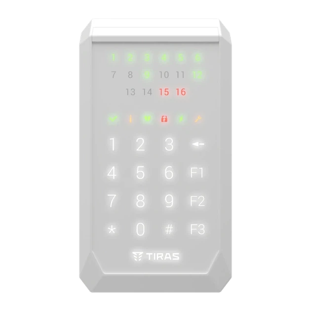 Клавиатура Тирас Tiras K-PAD16 (white) - Фото 1 Клавиатура Тирас Tiras K-PAD16 (white) - изображение 1