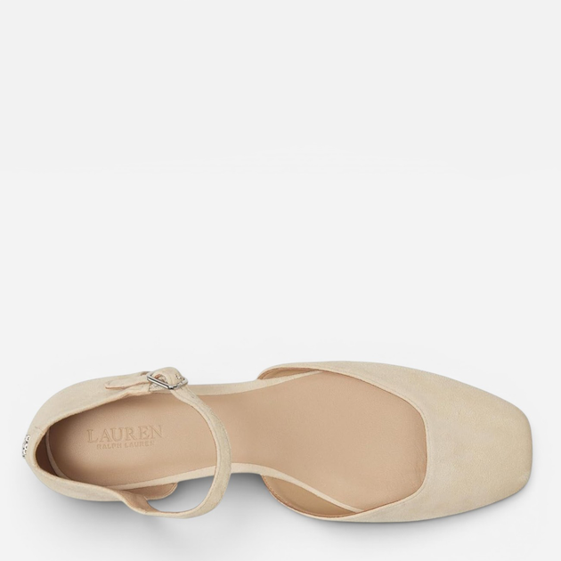 Женские босоножки замшевые Ralph Lauren 197701830 36 (6US) 23.5 см Бежевые (1159864737) - Фото 5 Женские босоножки замшевые Ralph Lauren 197701830 36 (6US) 23.5 см Бежевые (1159864737) - изображение 5