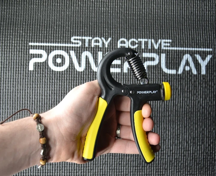 Эспандер кистевой Active Point металл 10-40 кг жёлтый - изображение 7