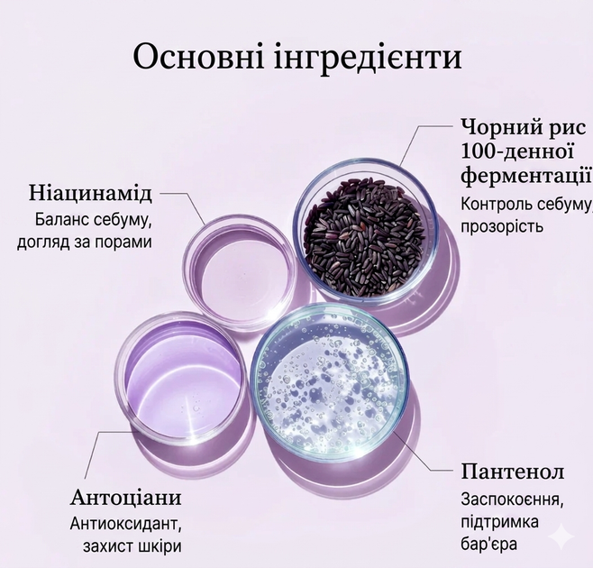 Легкий себорегулирующий тонер для жирной и комбинированной кожи с черным рисом I'm From Black Rice Toner 150 мл - изображение 5