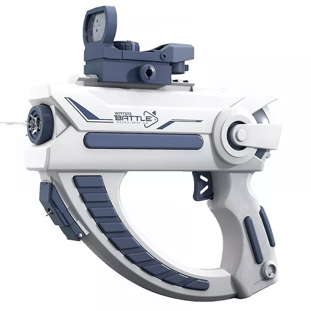 Дитячий водяний автомат електричний акумуляторний Water Space Gun - Фото 1 Дитячий водяний автомат електричний акумуляторний Water Space Gun - зображення 1