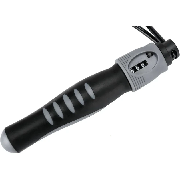 Скакалка Active Point с счётчиком ПВХ 275 см Чёрная - изображение 4