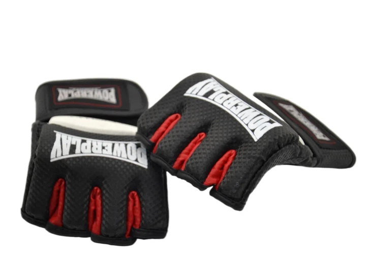 Рукавиці Active Point для MMA штучна шкіра L чорні-білі - зображення 9