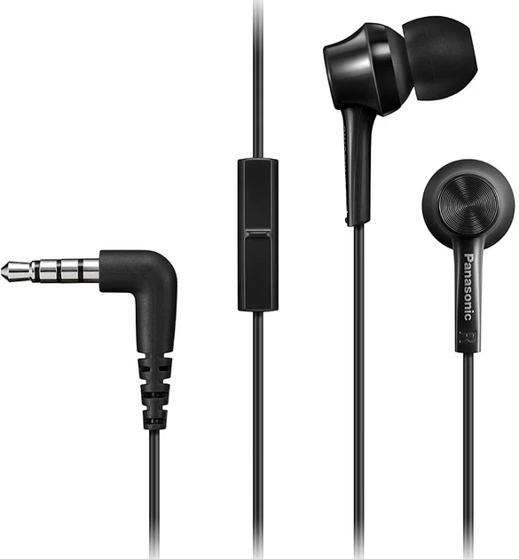 Наушники Panasonic RP-TCM115GC-K Black - изображение 7