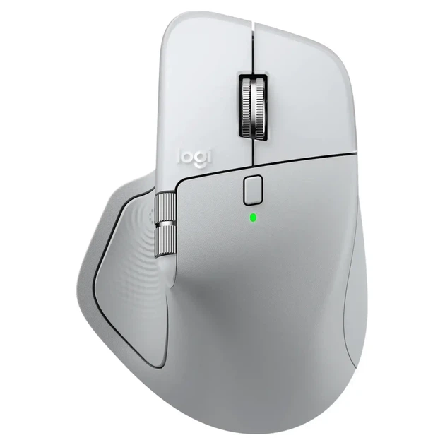 Миша Bluetooth Logitech MX Master 4 for Mac White Silver (910-007576) - Фото 1 Миша Bluetooth Logitech MX Master 4 for Mac White Silver (910-007576) - изображение 1