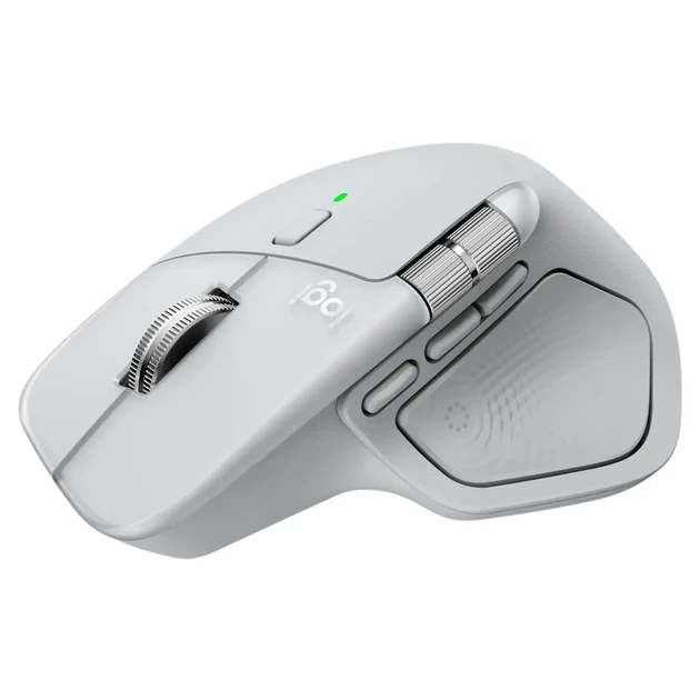Миша Bluetooth Logitech MX Master 4 for Mac White Silver (910-007576) - Фото 2 Миша Bluetooth Logitech MX Master 4 for Mac White Silver (910-007576) - изображение 2