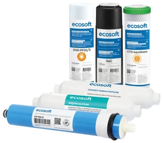 Комплект картриджей Ecosoft P ure Aguacalcium Mint 12 месяцев (CHV6PUREMAC) - Фото 1 Комплект картриджей Ecosoft P ure Aguacalcium Mint 12 месяцев (CHV6PUREMAC) - изображение 1