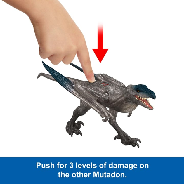 Набір з 2 Динозаврів Мутадон Світ юрського періоду Jurassic World Ultimate Damage Mutadon Destruction Pack 2 Dinosaur Mattel (JLD30) - Фото 4 Набір з 2 Динозаврів Мутадон Світ юрського періоду Jurassic World Ultimate Damage Mutadon Destruction Pack 2 Dinosaur Mattel (JLD30) - изображение 4