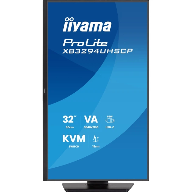 Монітор iiyama XB3294UHSCP-B1 - Фото 3 Монітор iiyama XB3294UHSCP-B1 - зображення 3