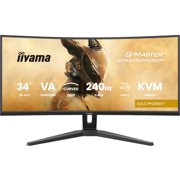 Монітор iiyama GCB3486WQSCP-B1 - Фото 1 Монітор iiyama GCB3486WQSCP-B1 - зображення 1