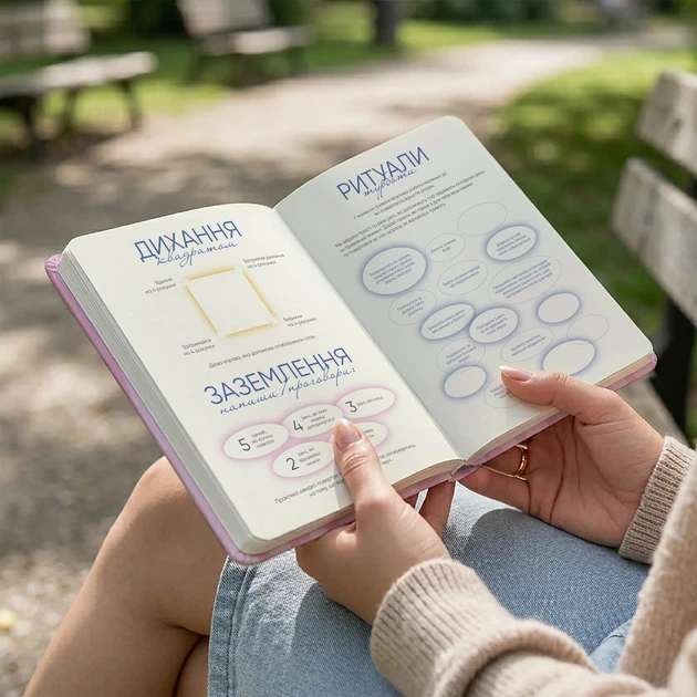 Щоденник самотурботи «Побачення з собою» рожевий - Фото 13 Щоденник самотурботи «Побачення з собою» рожевий - зображення 13