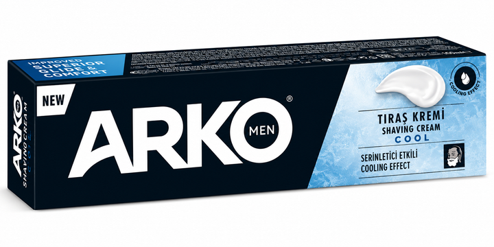 Крем для гоління ARKO Men Cool, 65 мл - Фото 1 Крем для гоління ARKO Men Cool, 65 мл - зображення 1