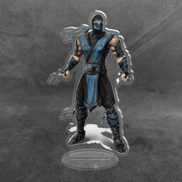 Акрилова колекційна фігурка Мортал комбат Mortal Kombat Саб Зіро 15 см - Фото 1 Акрилова колекційна фігурка Мортал комбат Mortal Kombat Саб Зіро 15 см - зображення 1