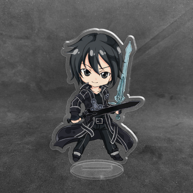 Акриловая коллекционная фигурка Аниме: Чиби Chibi Sword Art Online, Мастера Меча Онлайн SAO Кирито 10 cм - Фото 2 Акриловая коллекционная фигурка Аниме: Чиби Chibi Sword Art Online, Мастера Меча Онлайн SAO Кирито 10 cм - изображение 2
