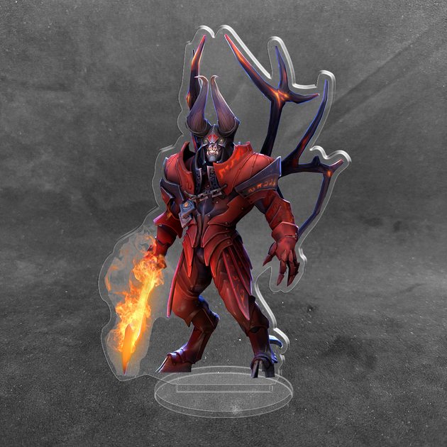 Акрилова колекційна фігурка Dota 2 Doom 15 см - Фото 2 Акрилова колекційна фігурка Dota 2 Doom 15 см - зображення 2