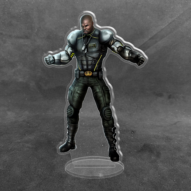 Акриловая коллекционная фигурка Мортал комбат Mortal Kombat Джакс 15 см - Фото 1 Акриловая коллекционная фигурка Мортал комбат Mortal Kombat Джакс 15 см - изображение 1