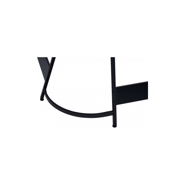 Геймерский компьютерный стол GT Racer T-1741 (130x130x45x73) Black - изображение 2