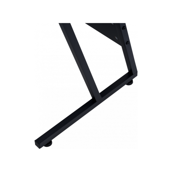 Геймерский компьютерный стол GT Racer T-1741 (130x130x45x73) Black - изображение 4