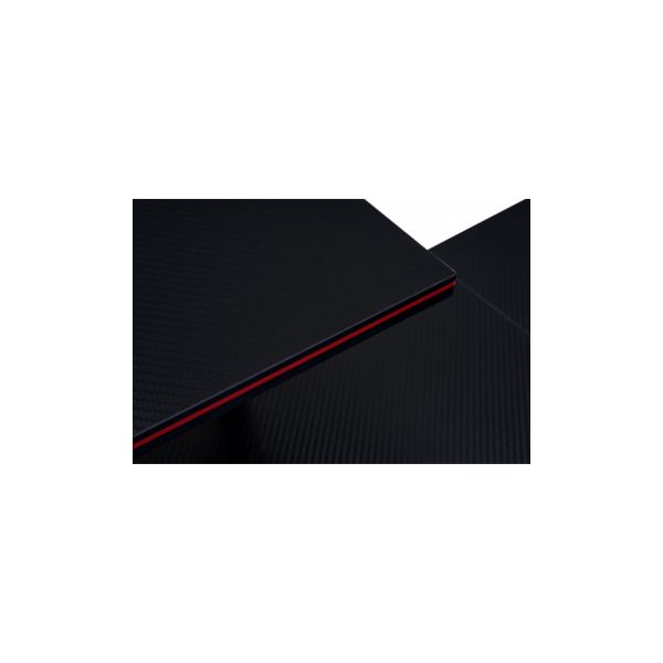 Геймерский компьютерный стол GT Racer T-1741 (130x130x45x73) Black - изображение 5