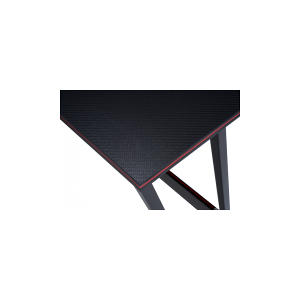 Геймерский компьютерный стол GT Racer T-1741 (130x130x45x73) Black - изображение 6