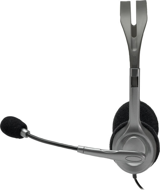 Навушники Logitech Stereo Headset H110 (981-000271) - Фото 4 Навушники Logitech Stereo Headset H110 (981-000271) - зображення 4