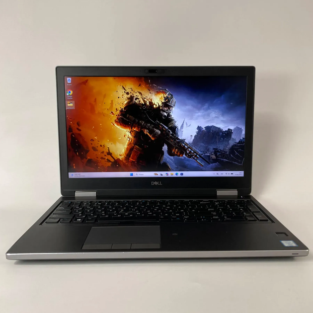 Мобильная рабочая станция Б-класс Dell Precision 7540 / 15.6" (1920x1080) IPS / Intel Core i7-9850H (6 (12) ядер по 2.6 - 4.6 GHz) / 16 GB DDR4 / 512 GB SSD / nVidia Quadro T1000, 4 GB GDDR5, 128-bit / WebCam / TouchID б/у + Подарок Беспроводная мышь - Фото 2 Мобильная рабочая станция Б-класс Dell Precision 7540 / 15.6" (1920x1080) IPS / Intel Core i7-9850H (6 (12) ядер по 2.6 - 4.6 GHz) / 16 GB DDR4 / 512 GB SSD / nVidia Quadro T1000, 4 GB GDDR5, 128-bit / WebCam / TouchID б/у + Подарок Беспроводная мышь - изображение 2