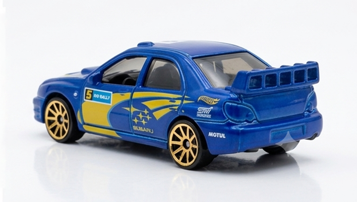 Машинка Базова Hot Wheels Subaru Impreza WRX HW J-Imports 1:64 JJK19 Blue - зображення 3