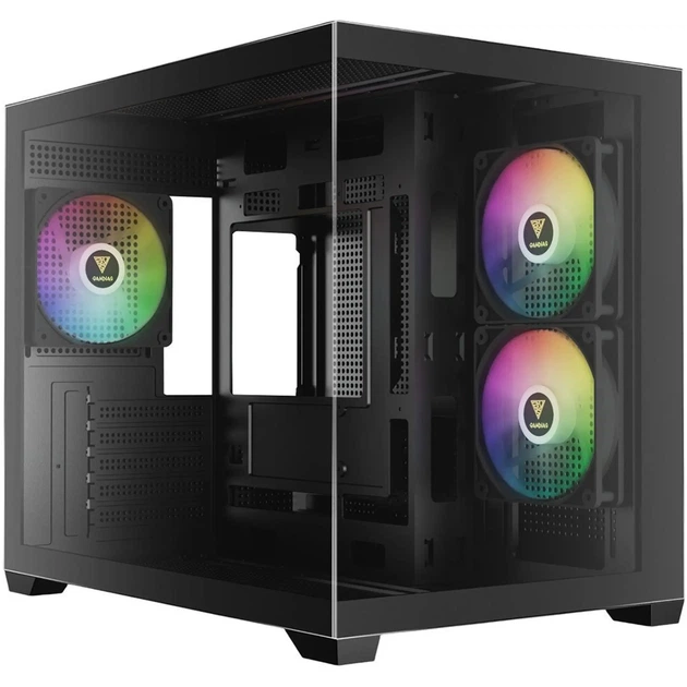 Корпус Gamdias Aura GC10M V2 ARGB Black (4711514503159) - Фото 1 Корпус Gamdias Aura GC10M V2 ARGB Black (4711514503159) - изображение 1