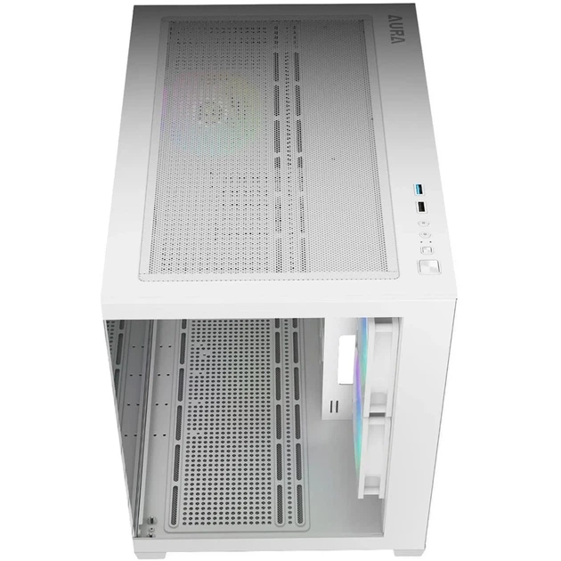 Корпус Gamdias Aura GC10M V2 ARGB White (4711514503166) - зображення 8