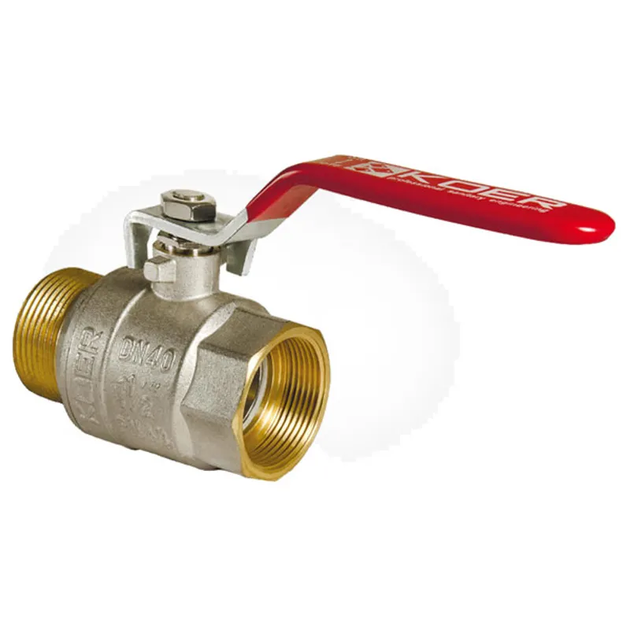 Кран шаровый Koer 1 1/2" ГШР (KR.215) (KR0022) - Фото 1 Кран шаровый Koer 1 1/2" ГШР (KR.215) (KR0022) - зображення 1