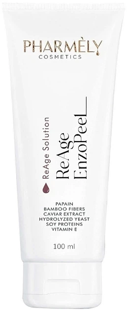 Энзимно механический пилинг для всех типов кожи Pharmely ReAge Solution ReAge EnzoPeel 100ml - Фото 1 Энзимно механический пилинг для всех типов кожи Pharmely ReAge Solution ReAge EnzoPeel 100ml - изображение 1