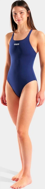Купальник закритий для жінок Arena WOMEN'S TEAM SWIMSUIT SWIM PRO Темно-синій 42 (005803-750-42) - Фото 2 Купальник закритий для жінок Arena WOMEN'S TEAM SWIMSUIT SWIM PRO Темно-синій 42 (005803-750-42) - изображение 2