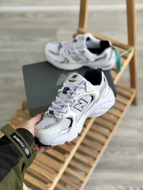 Кроссовки мужские NB 530 White Blue 40 (25) - изображение 5