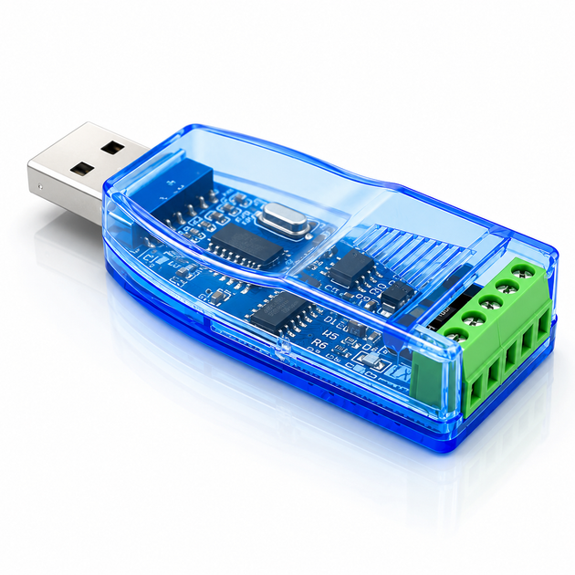 Конвертер Industrial USB to RS232/RS485 45622 - Фото 1 Конвертер Industrial USB to RS232/RS485 45622 - изображение 1