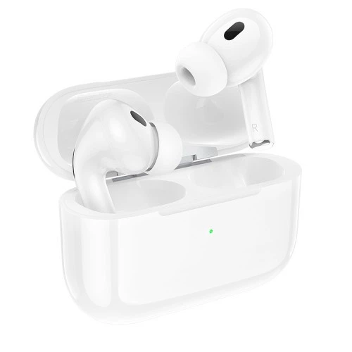 Навушники бездротові HOCO EW77 True wireless stereo headset BT5.4 White - Фото 1 Навушники бездротові HOCO EW77 True wireless stereo headset BT5.4 White - зображення 1