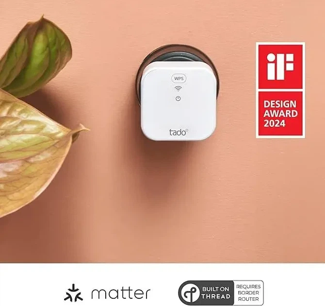 Умный шлюз Tado Bridge X Беспроводной хаб управления для умного дома Thread Border Router (EU Plug) - Б/У - изображение 3