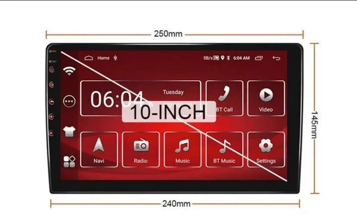 Автомагнитола Podofo Android Car Media Player 6580 - 2DIN Мультимедиа 9" дюймов, GPS, WiFi, Bluetooth + Камера - Б/У - Фото 4 Автомагнитола Podofo Android Car Media Player 6580 - 2DIN Мультимедиа 9" дюймов, GPS, WiFi, Bluetooth + Камера - Б/У - изображение 4