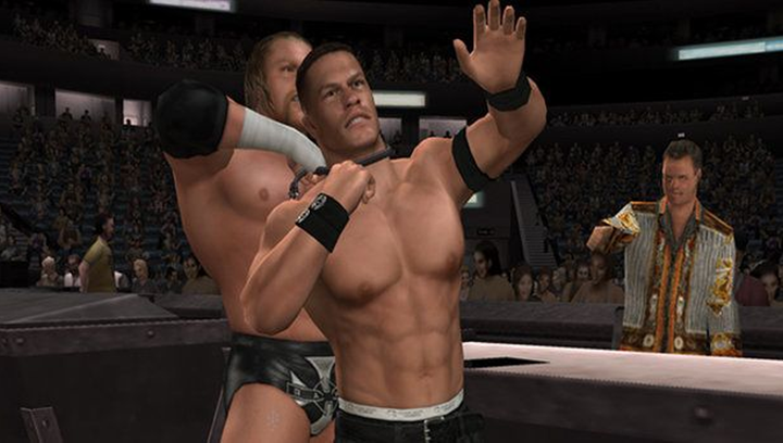 Игра Sony PlayStation Portable WWE SmackDown vs. Raw 2007 Английская Версия Б/У - изображение 2