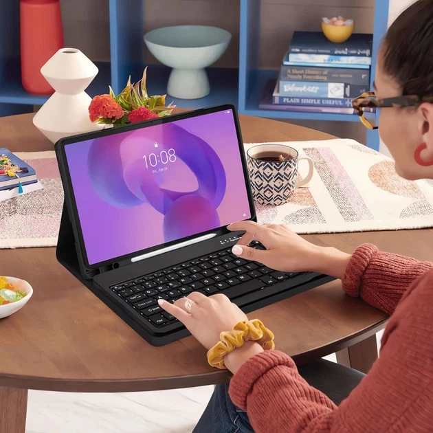 Чехол-клавіатура Tech-Protect SC Pen + Keyboard для Lenovo Idea Tab Pro 12.7 Black (5906302333400) - изображение 8
