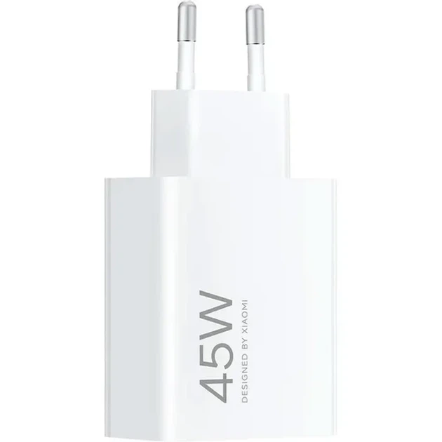Зарядний пристрій Xiaomi Turbo Charging 45W White (BHR07SLEU) - изображение 4